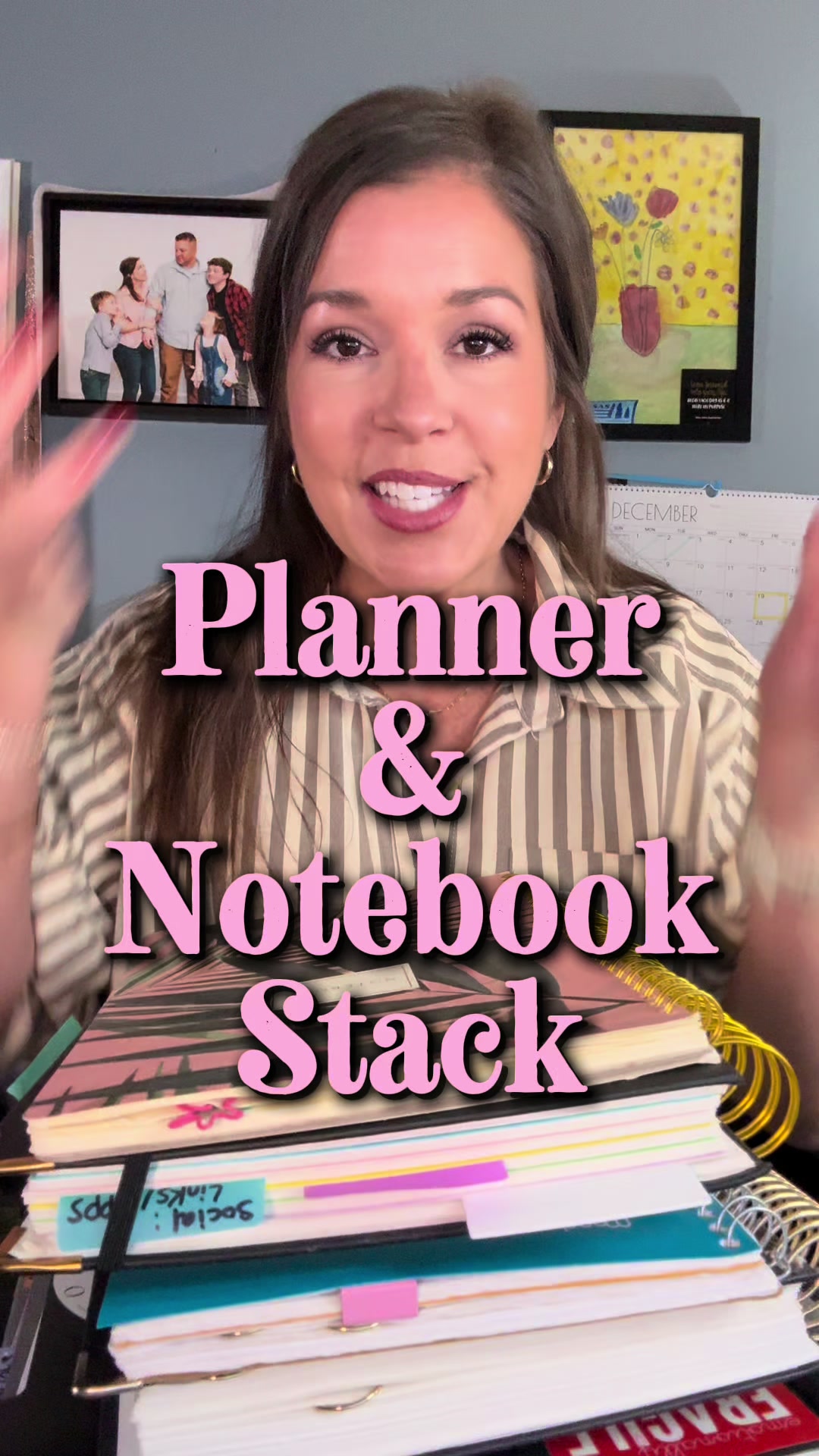 TikTok post by @meagcooper for The Dailee. Caption reads: [...] it works for me. My planner is from @The....
