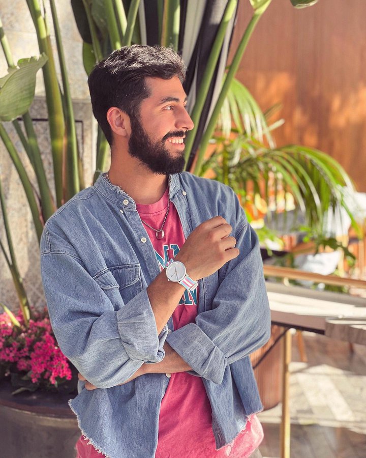 Instagram post by @rivasmatt for SKAGEN. Caption reads: [...] is that 100% of the proceeds from this....