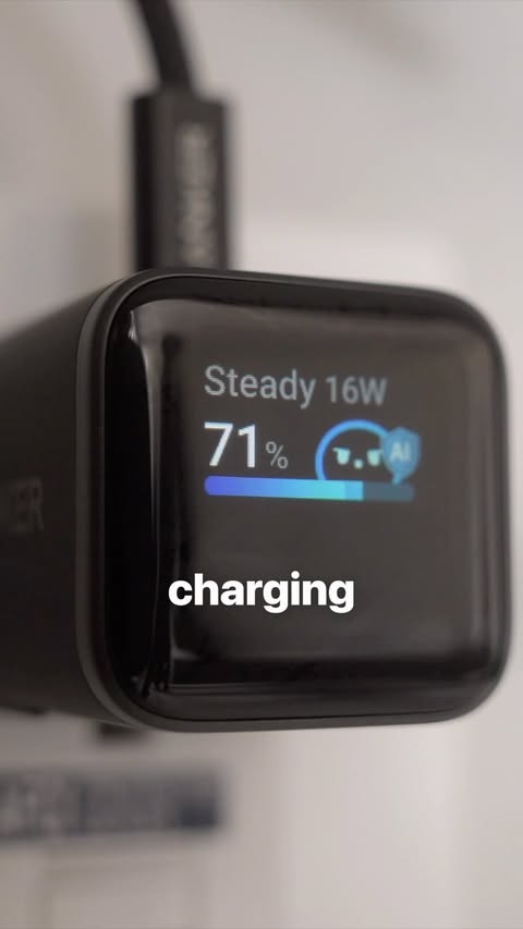 Instagram post by @imsamkohl for Anker. Caption reads: [...] charger for your new iPhone. Meet the Anker....