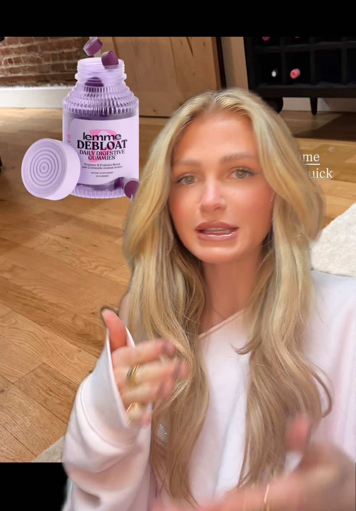 TikTok post by @halleykate for Lemme. Caption reads: @lemme i love you.