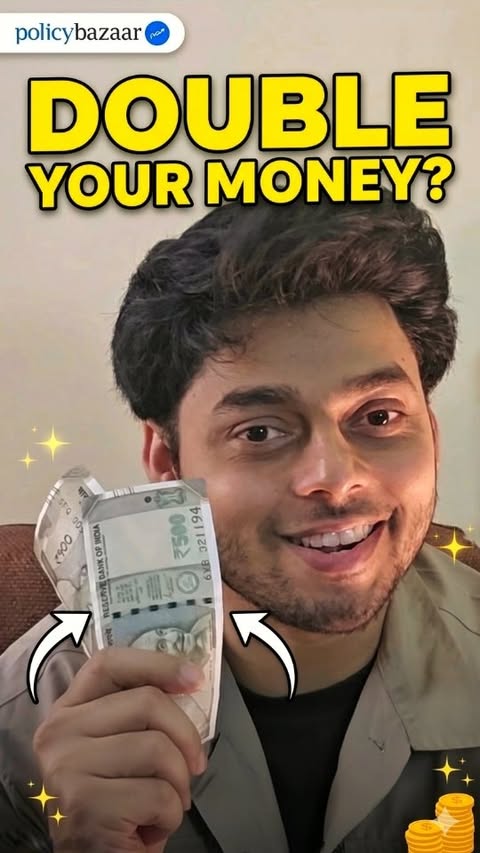 Instagram post by @ashish.thanthry for Policybazaar. Caption reads: [...] Checkout the investment section on....
