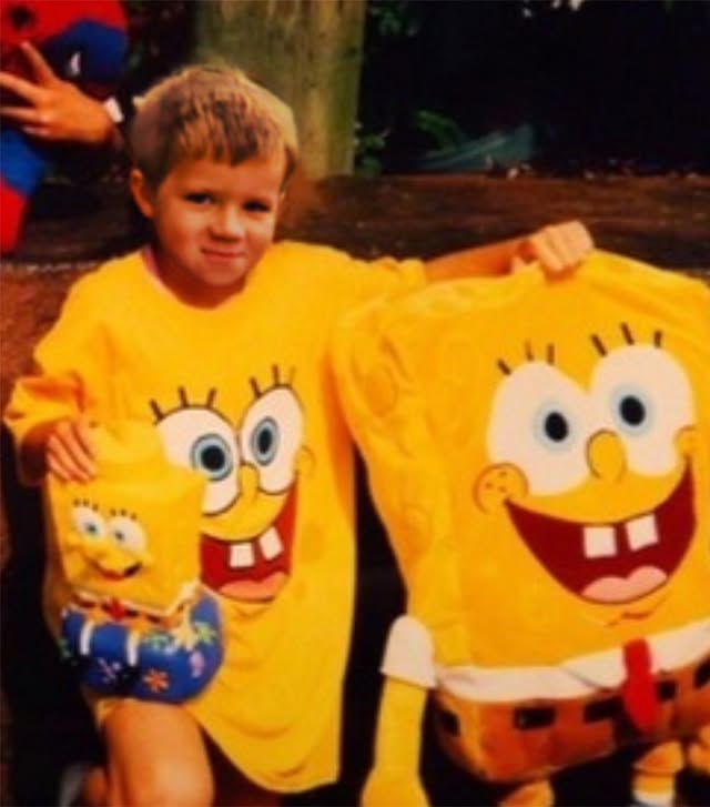 Instagram post by @mmmmitchell for MADE BY MITCHELL. Caption reads: this one’s for baby mitchell… 🧽🥲🌊❤️ 

MADE BY....