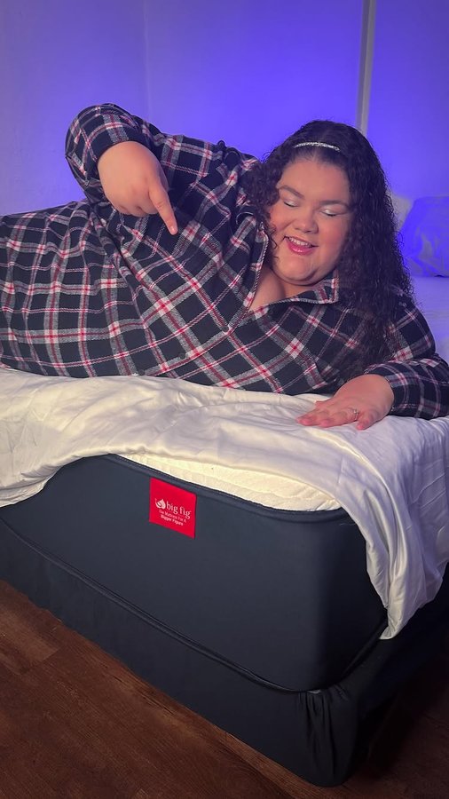 Instagram post by @jaebaeproductions for Big Fig Mattress. Caption reads: {#BigFigPartner} Okay, let’s be real. If you’re....