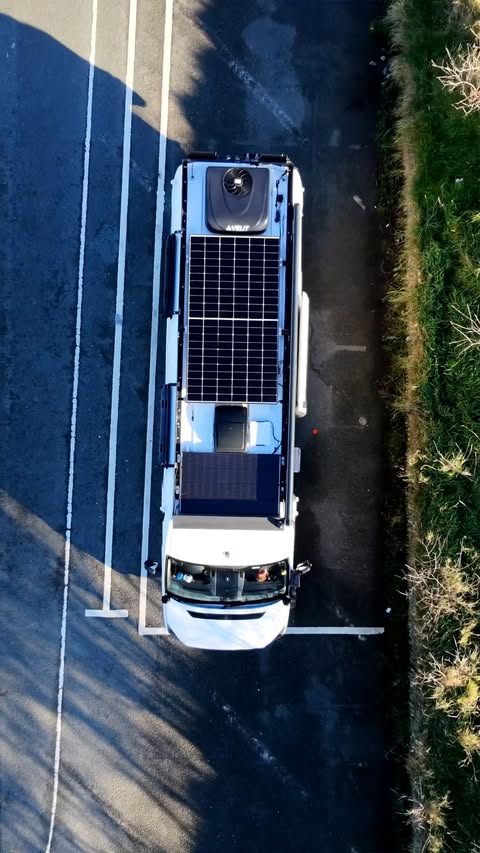 Instagram post by @urban_vanlife for Renogy. Caption reads: @renogyofficial are have some huge Black Friday....