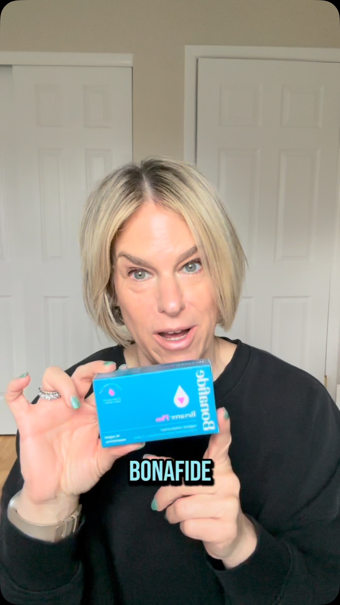 Instagram post by @simplystaceyp for Bonafide. Caption reads: [...] your femininity at every age with Bonafide....