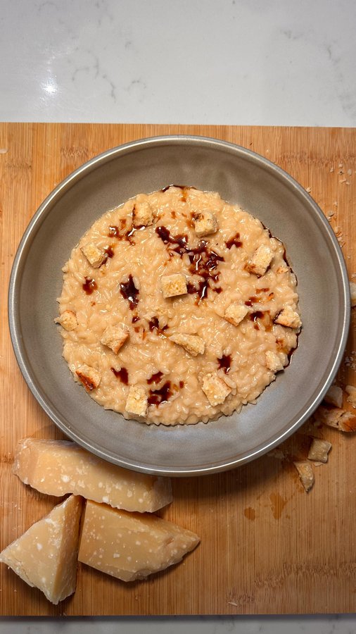 Instagram post by @gabriellas_kitchen for Parmigiano Reggiano. Caption reads: It’s no secret that I love Parmigiano Reggiano, so....