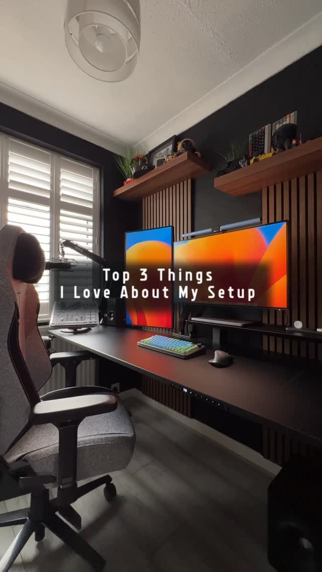 Instagram post by @gizmoegram for Secretlab. Caption reads: [...] your workspace, now’s the time. Secretlab’s....