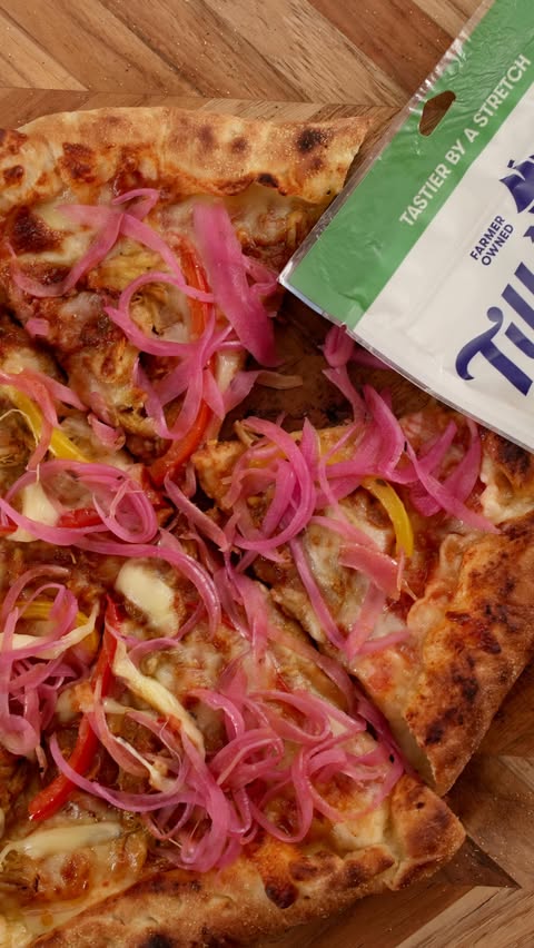 Instagram post by @brandongouveia for Tillamook. Caption reads: [...] for your holiday movie night. Melty....