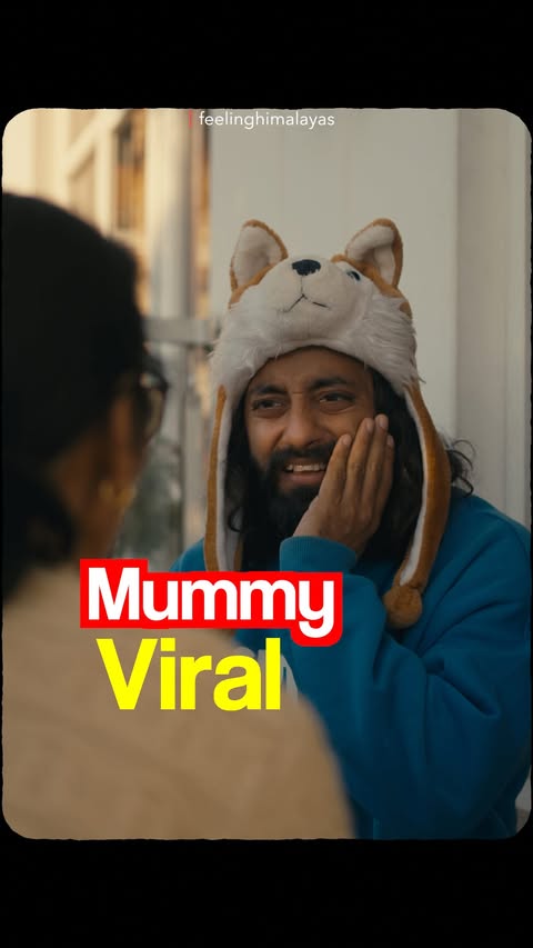 Instagram post by @feelinghimalayas for Canva. Caption reads: [...] viral wo wala viral hai

#comedy #viral....