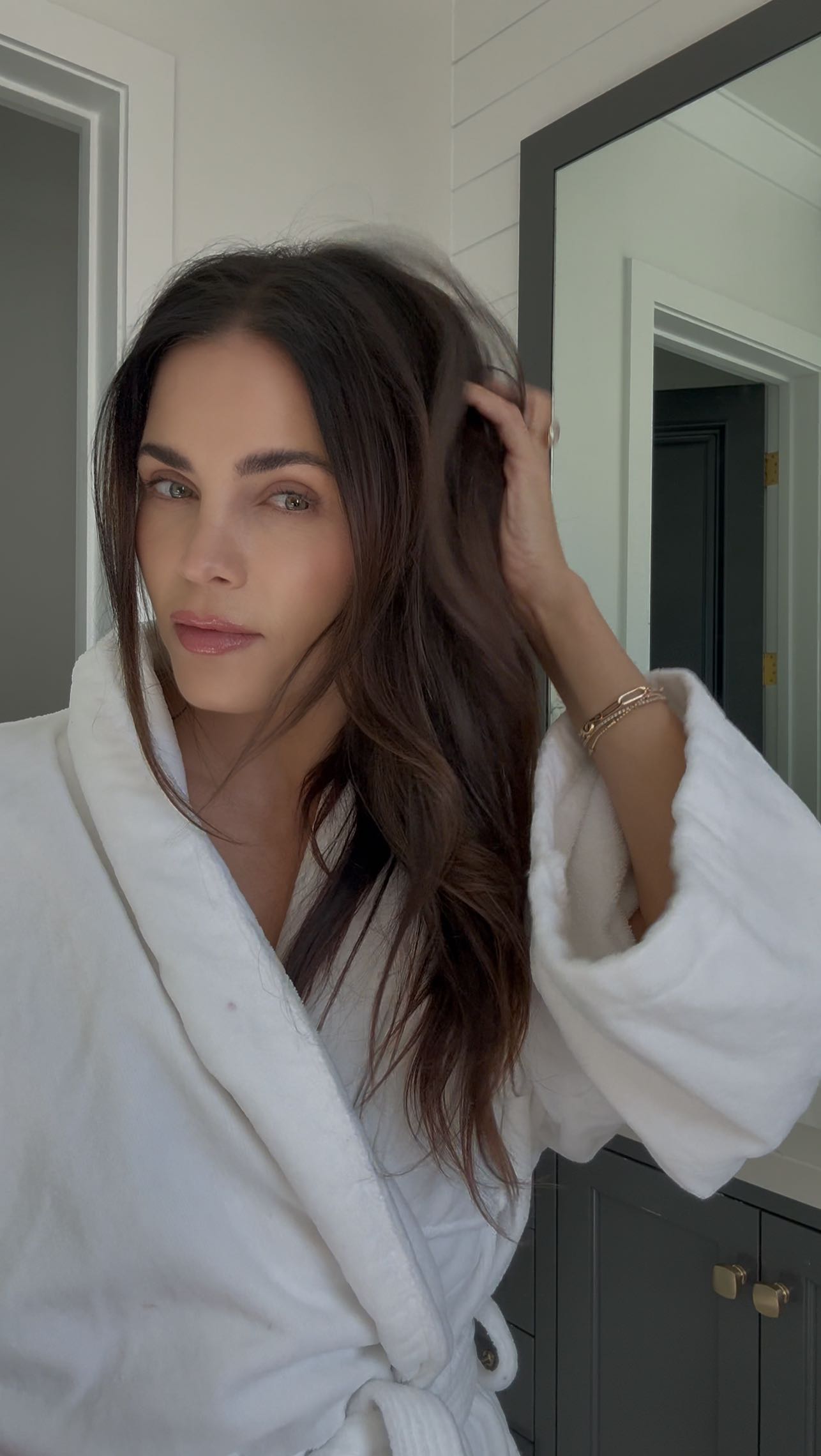 Instagram post by @jennadewan for philosophy. Caption reads: When I tell you, every time I wear....