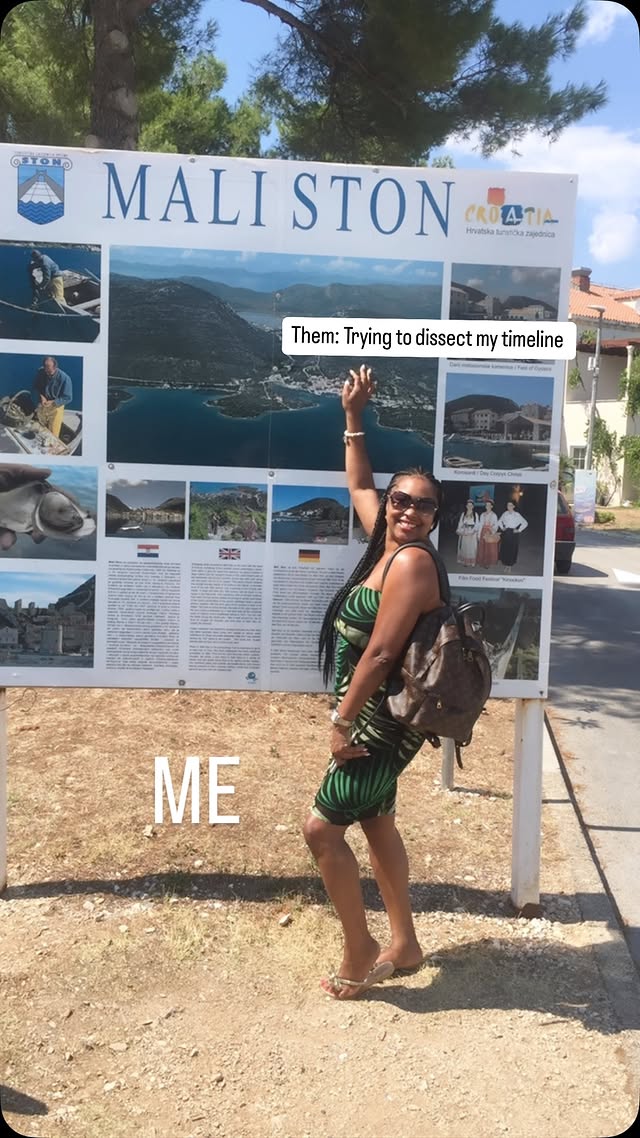 Instagram post by @kwhitecali for Travel + Leisure. Caption reads: Catch Me Overseas That’s The True Turn Up.....