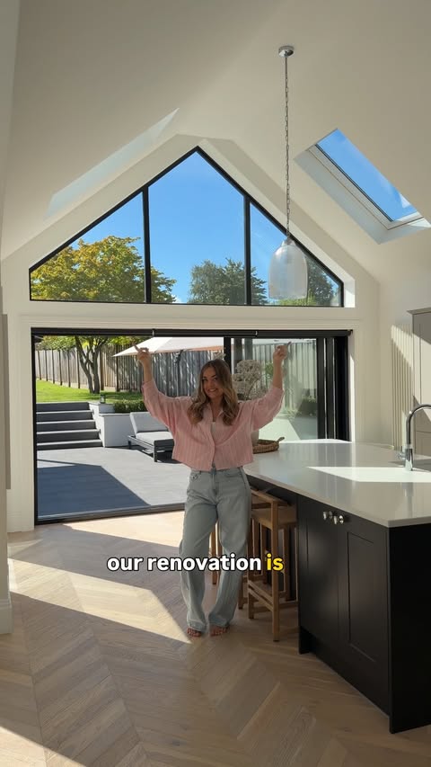 Instagram post by @_smithhome for VELUX. Caption reads: [...] it was finally time to install two @velux....
