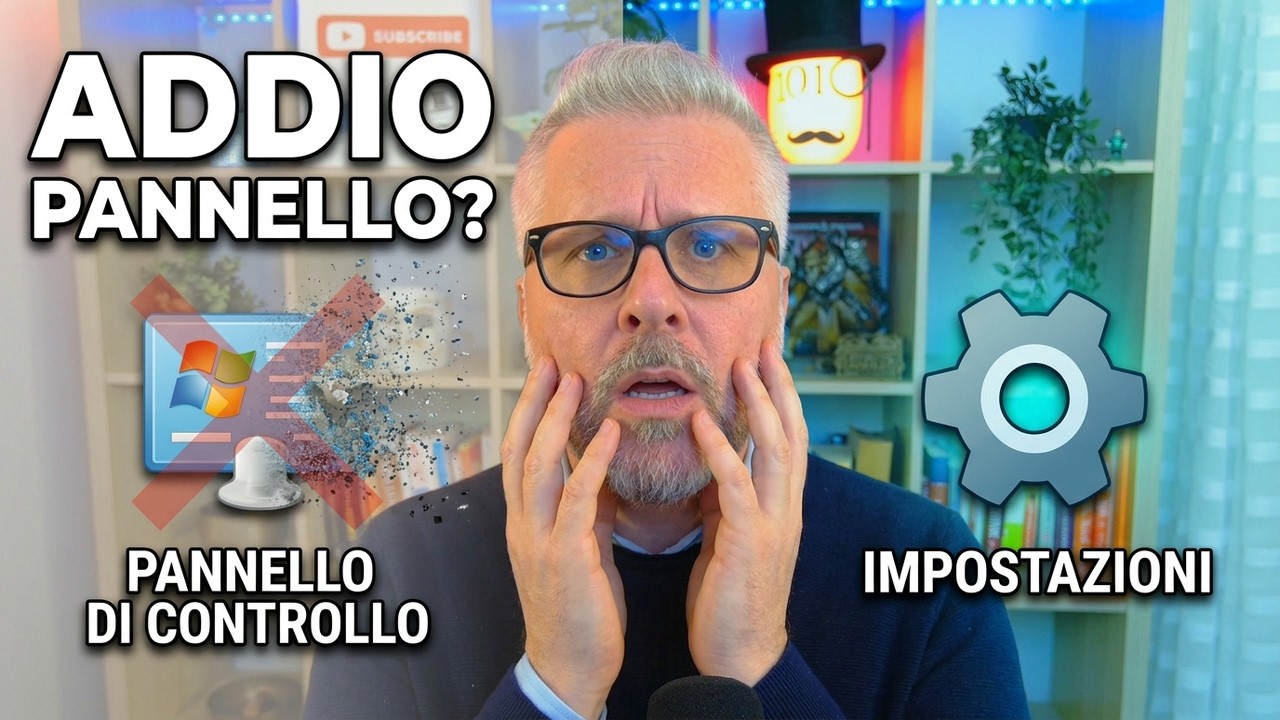 YouTube post by @gentiluomodigitale for NordPass. Caption reads: Control Panel Disappears from Windows: What to Do....