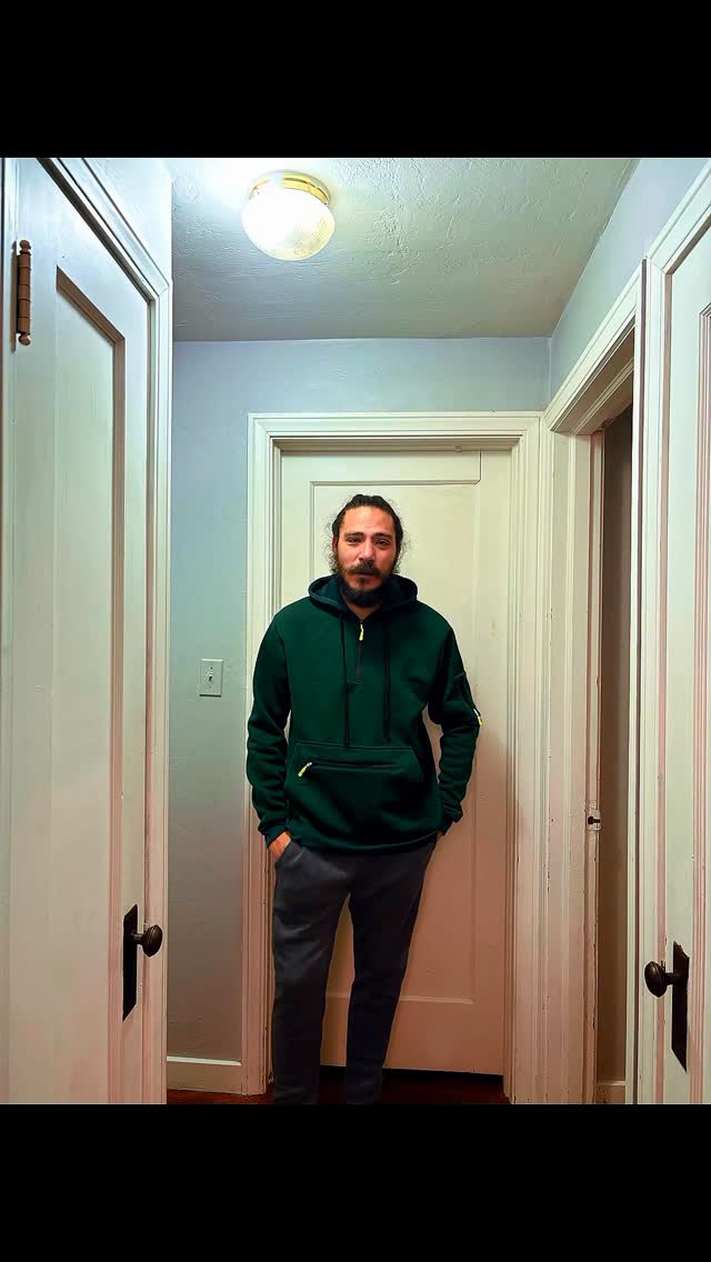 Instagram post by @theodorepamd for Voghion. Caption reads: Cozy, stylish, and perfect for everyday wear....