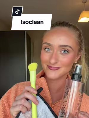 TikTok post by @noterinwakleyxo for ISOCLEAN Ireland. Caption reads: Are you guilty of this? 👀 #isoclean....
