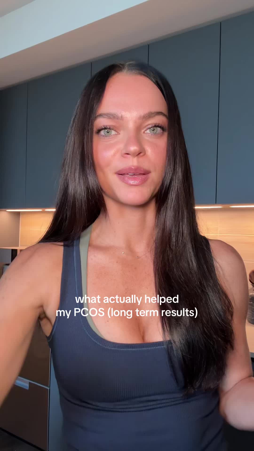 TikTok post by @gracie_norton for Arrae. Caption reads: [...] PCOS/ PMOS symptoms 🫶🏼 loveee this @Arrae....