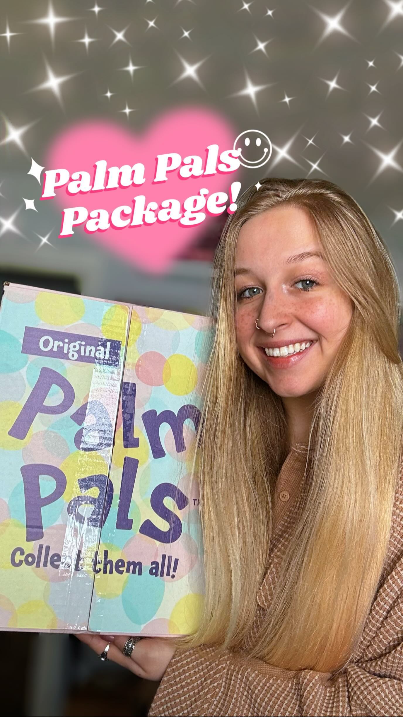 Instagram post by @honeybunbean for Palm Pals. Caption reads: a huge thank you to @palmpals.official for sending....