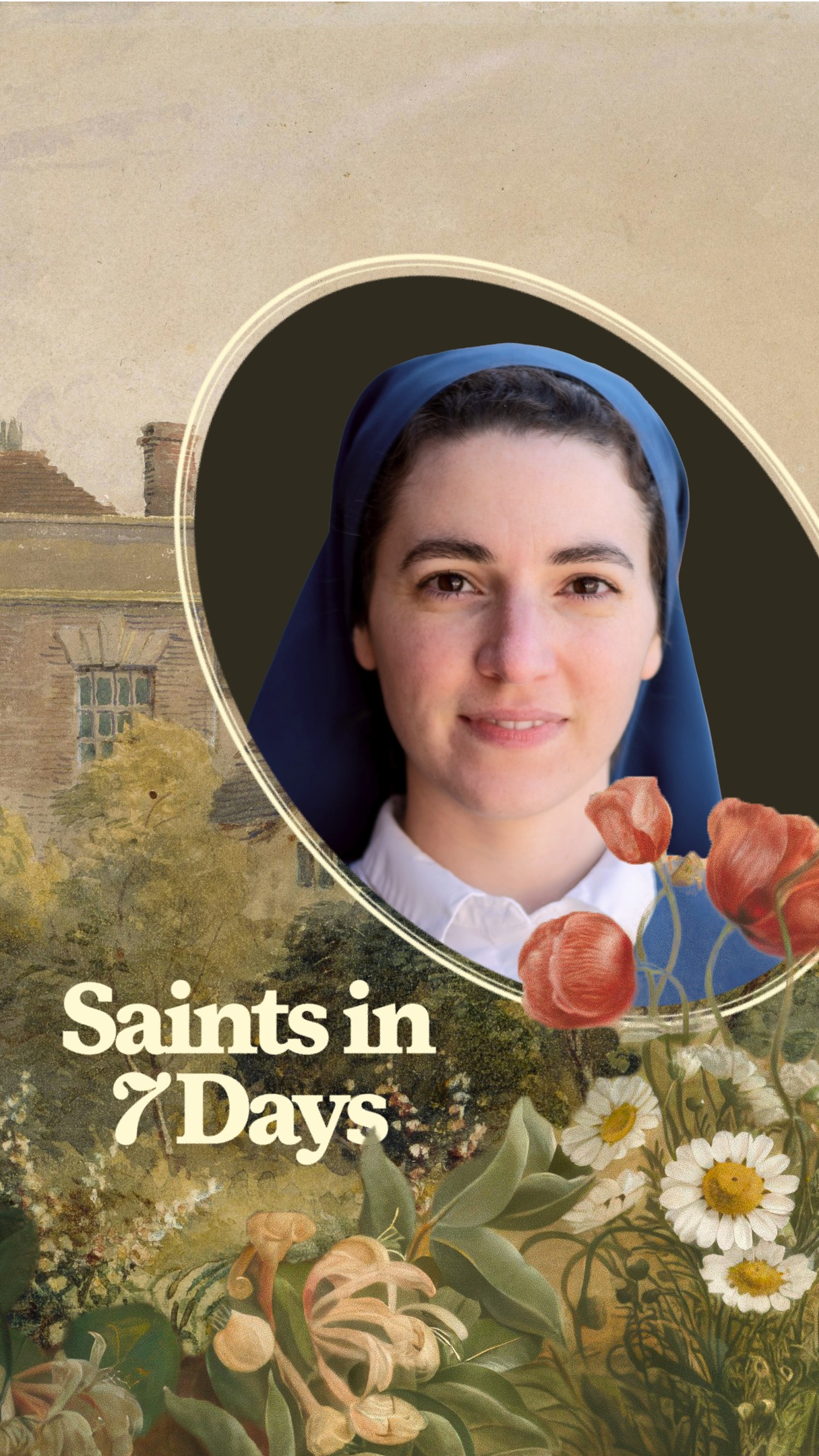 Instagram post by @orianne_jn for Hallow. Caption reads: 🌹 It's Day 1 of the St. Thérèse of Lisieux....