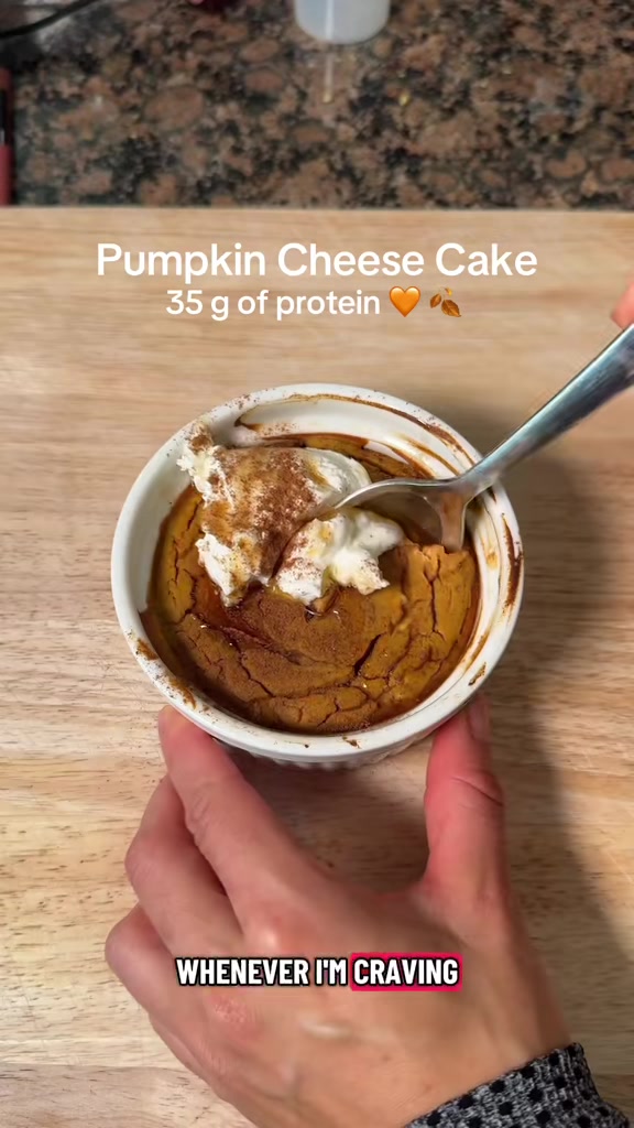 TikTok post by @lauras.picks for Truvani. Caption reads: [...] Ingredients: 1 scoop of protein powder....