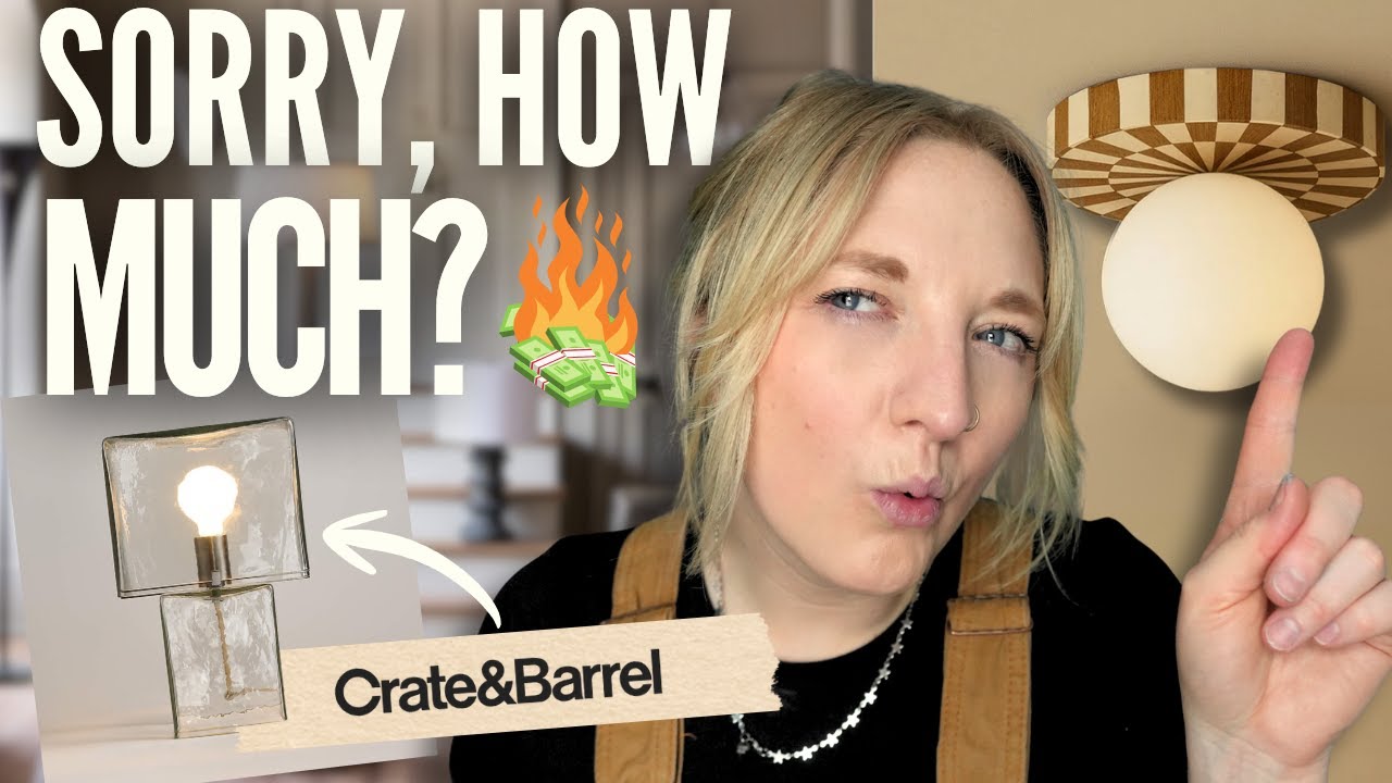 YouTube post by @diyinprogress for ISOtunes. Caption reads: i turn thrifted decor into expensive-looking lamps....