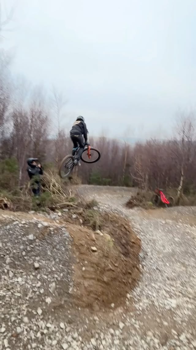 Instagram post by @trailrippers for GT Bicycles. Caption reads: [...] and Ruben • • • Supported by: @gtbicycles....