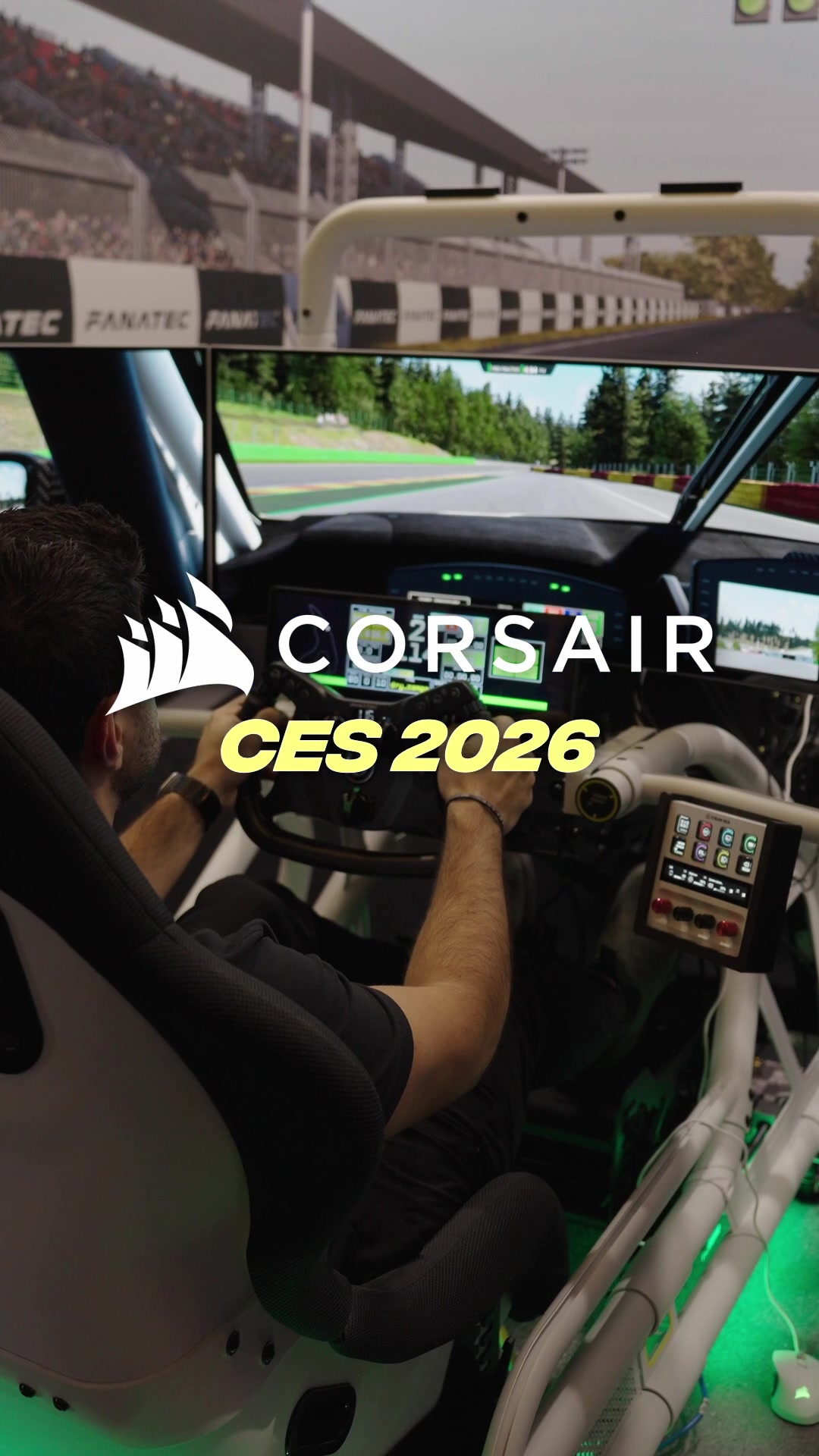 TikTok post by @givemchills for Elgato. Caption reads: [...] new releases from @corsair and @Elgato at....