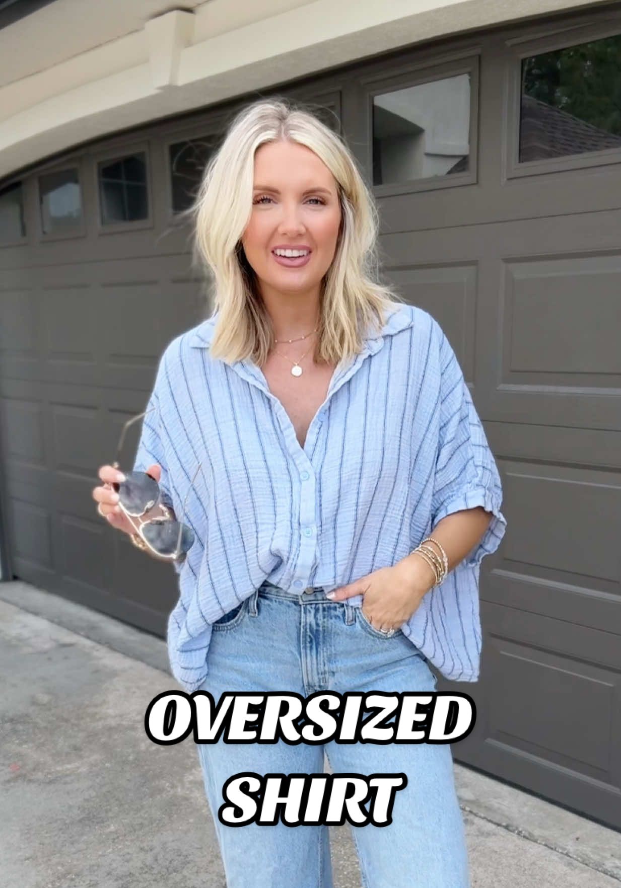TikTok post by @itsbrandeeyall for Madison and Mallory. Caption reads: Obsessed with this Shirt from @Madison and Mallory....