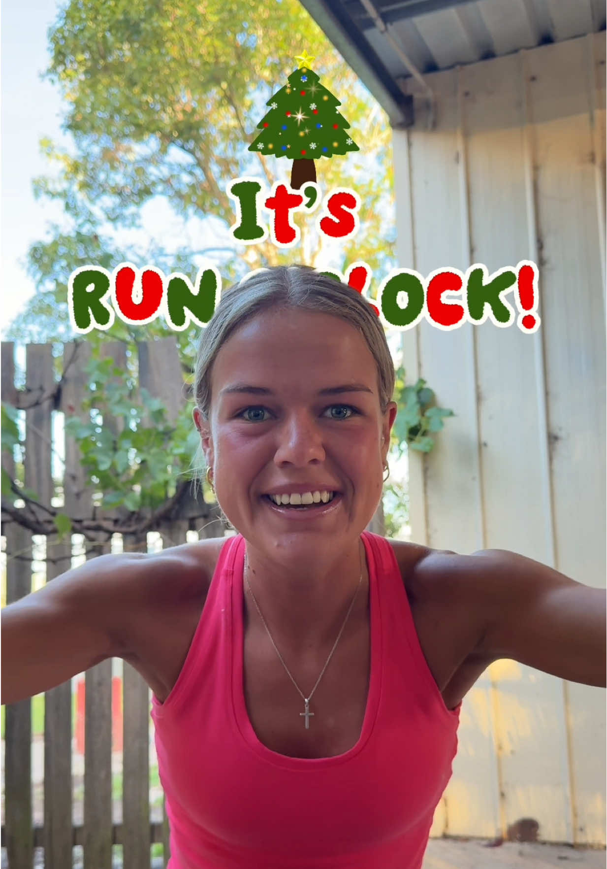 TikTok post by @positivepaigey for Strava. Caption reads: 🎄 MERRY CHRISTMAS 🎄                             ....