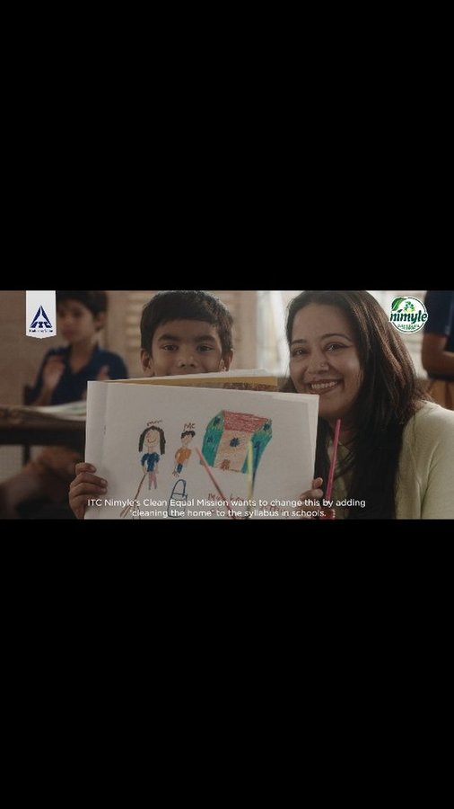 Instagram post by @madhumita_magic for Nimyle. Caption reads: Did you know, studies say that kids who do chores....