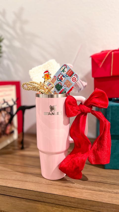 Instagram post by @target_junkie for Stanley 1913. Caption reads: Here’s a quick, fun and easy gift idea you’re....