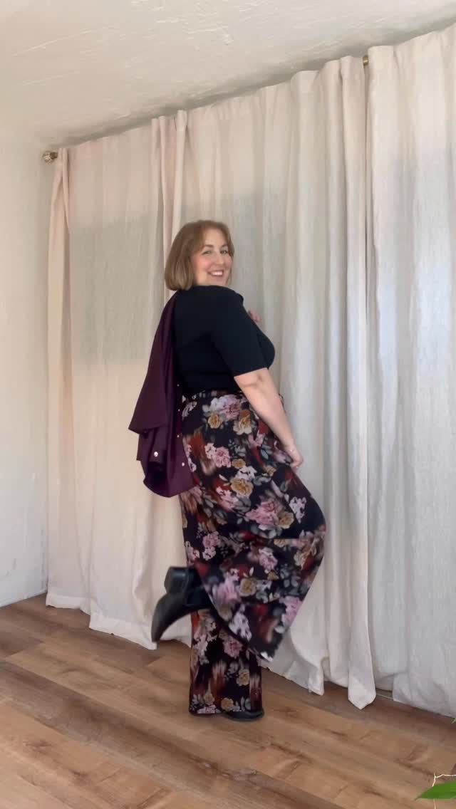 Instagram post by @sass.and.cellulite for Torrid. Caption reads: Last look of the office outfit series✨ 

How....