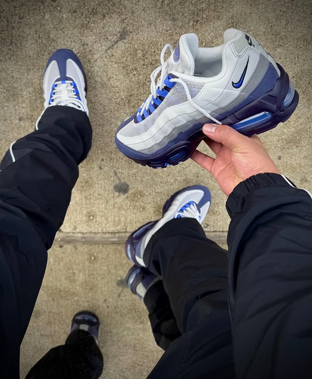 Instagram post by @civilizednation2nj for Nike. Caption reads: OG @NIKE #AIRMAX95 “#PENCILPOINT” [...].