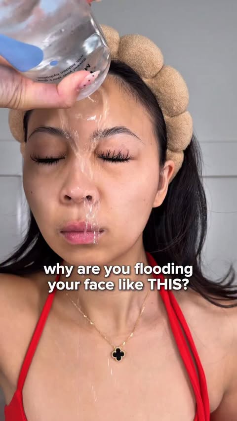 Instagram post by @avgelica for dalbaglobal. Caption reads: Siri, define skin flooding? 💦

Why layer a TON of....