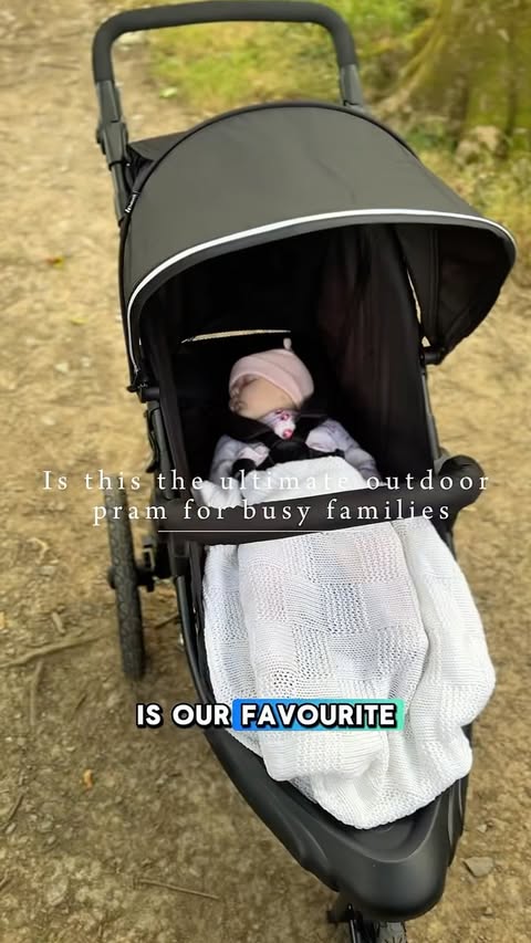 Instagram post by @life_with.the.lloyds for Pramworld. Caption reads: [...] slow us down! 🏃‍♀️💨 Huge thanks to....