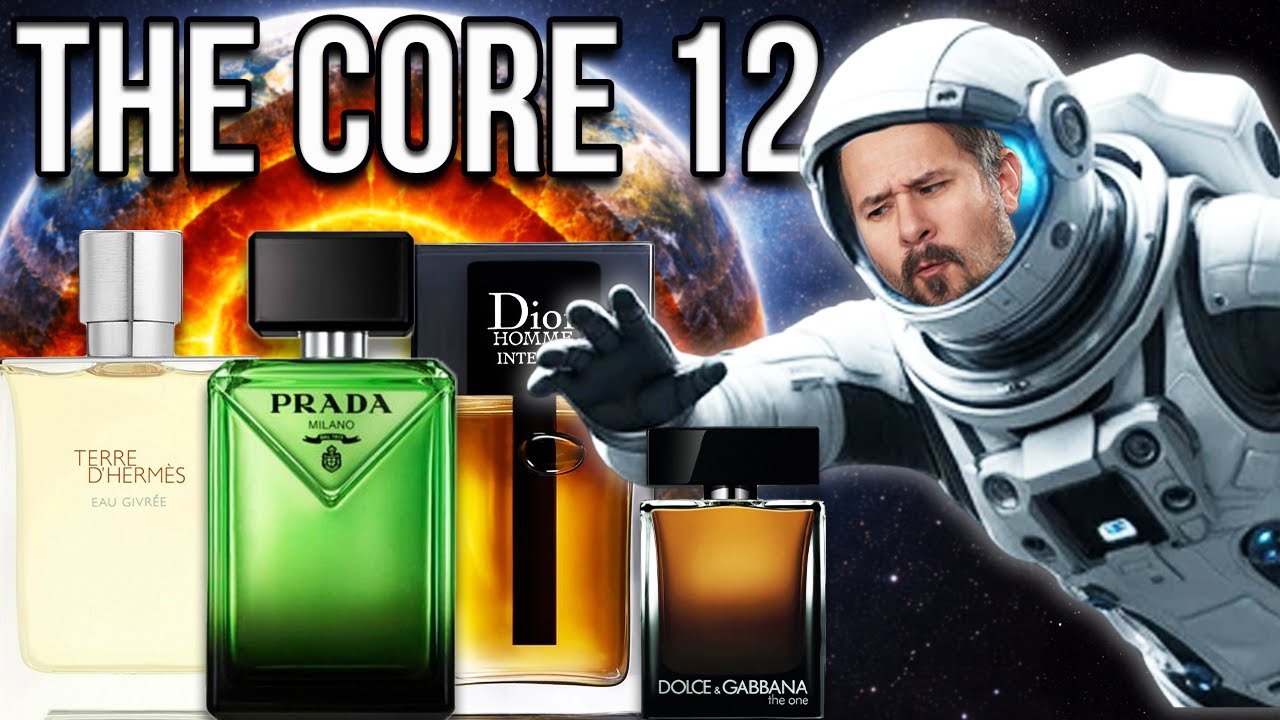 YouTube post by @GentsScents for So Avant Garde. Caption reads: 12 PERFECT Fragrances Every Man Needs.