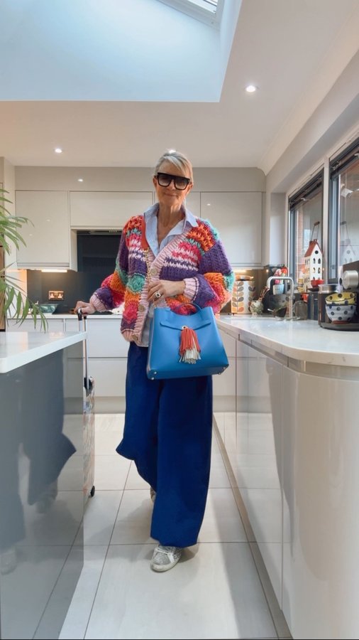 Instagram post by @mogzee_m for Sarah Haran. Caption reads: [...] Bag, Endless Looks” concept by @sarahharanuk....