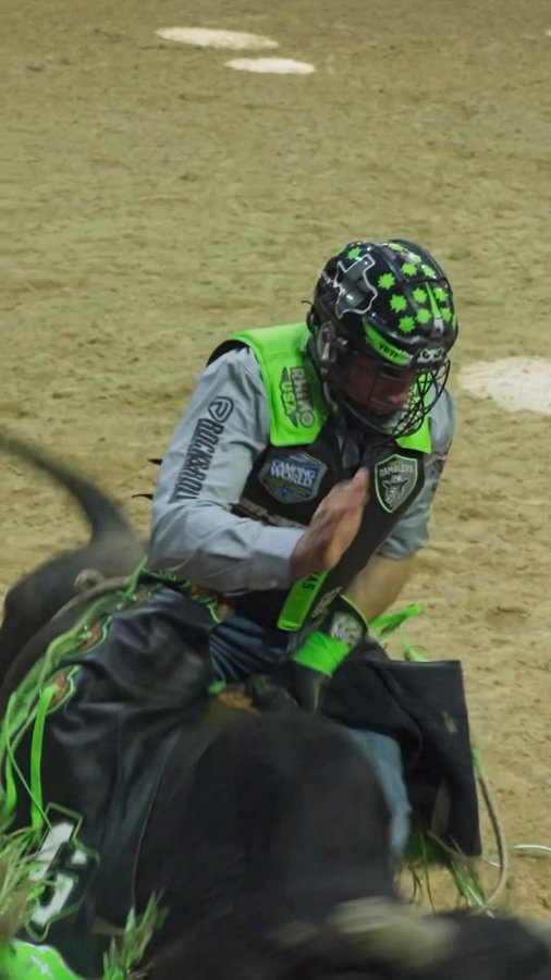 Instagram post by @austin_gamblers for Rock and Roll Denim. Caption reads: The Gamblers were ‘Riding in @rockandrolldenim’....