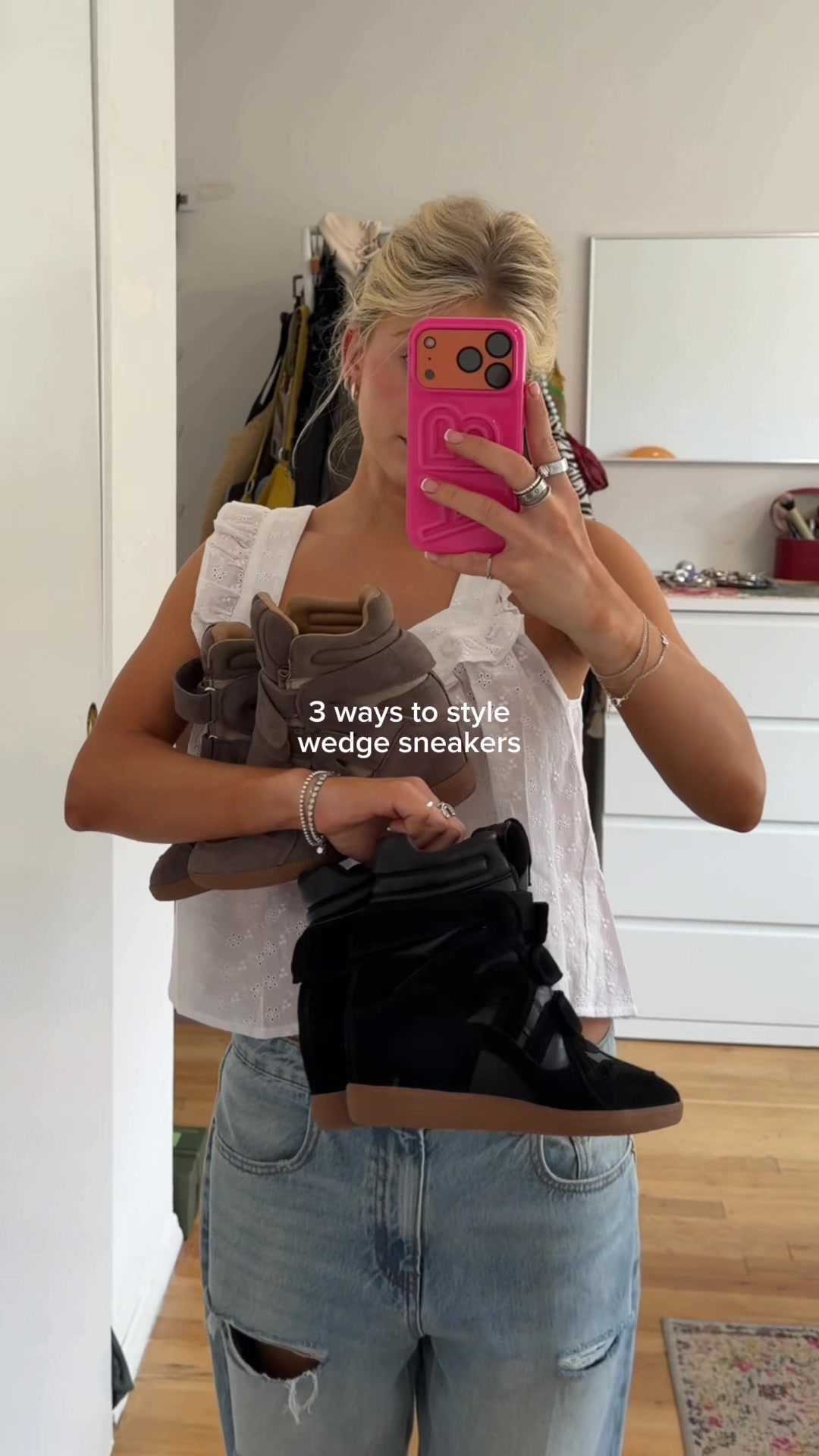 TikTok post by @alexballardd for Steve Madden. Caption reads: [...] here’s some outfit inspo, courtesy of....