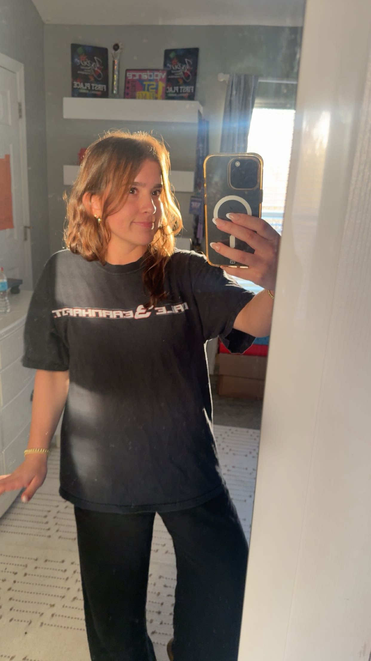 TikTok post by @addieggrace for Starbucks. Caption reads: enjoy my starbucks....