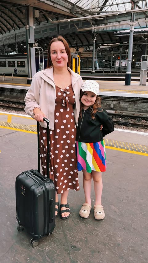 Instagram post by @bumpbabyyou for Social Mums. Caption reads: The @trip.com_train Autumn Rail Sale is here! Use....