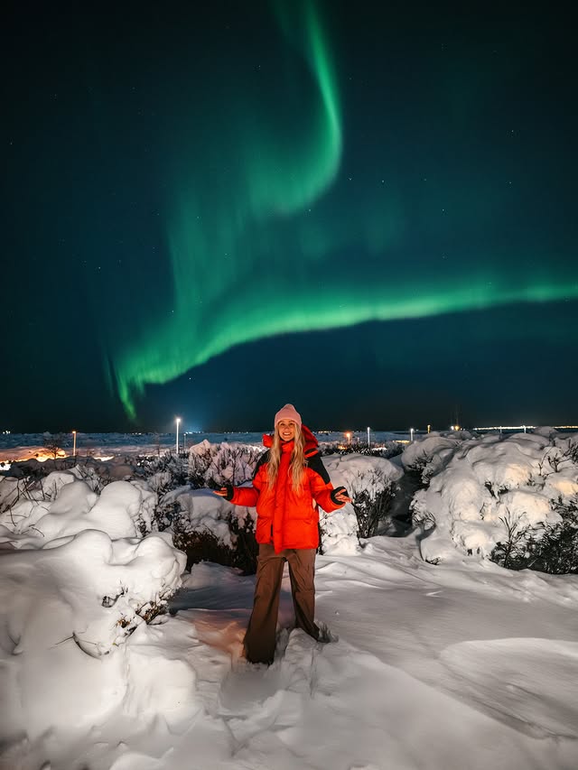 Instagram post by @asasteinars for Hasselblad. Caption reads: Autumn gave us so many moments I want to hold on....