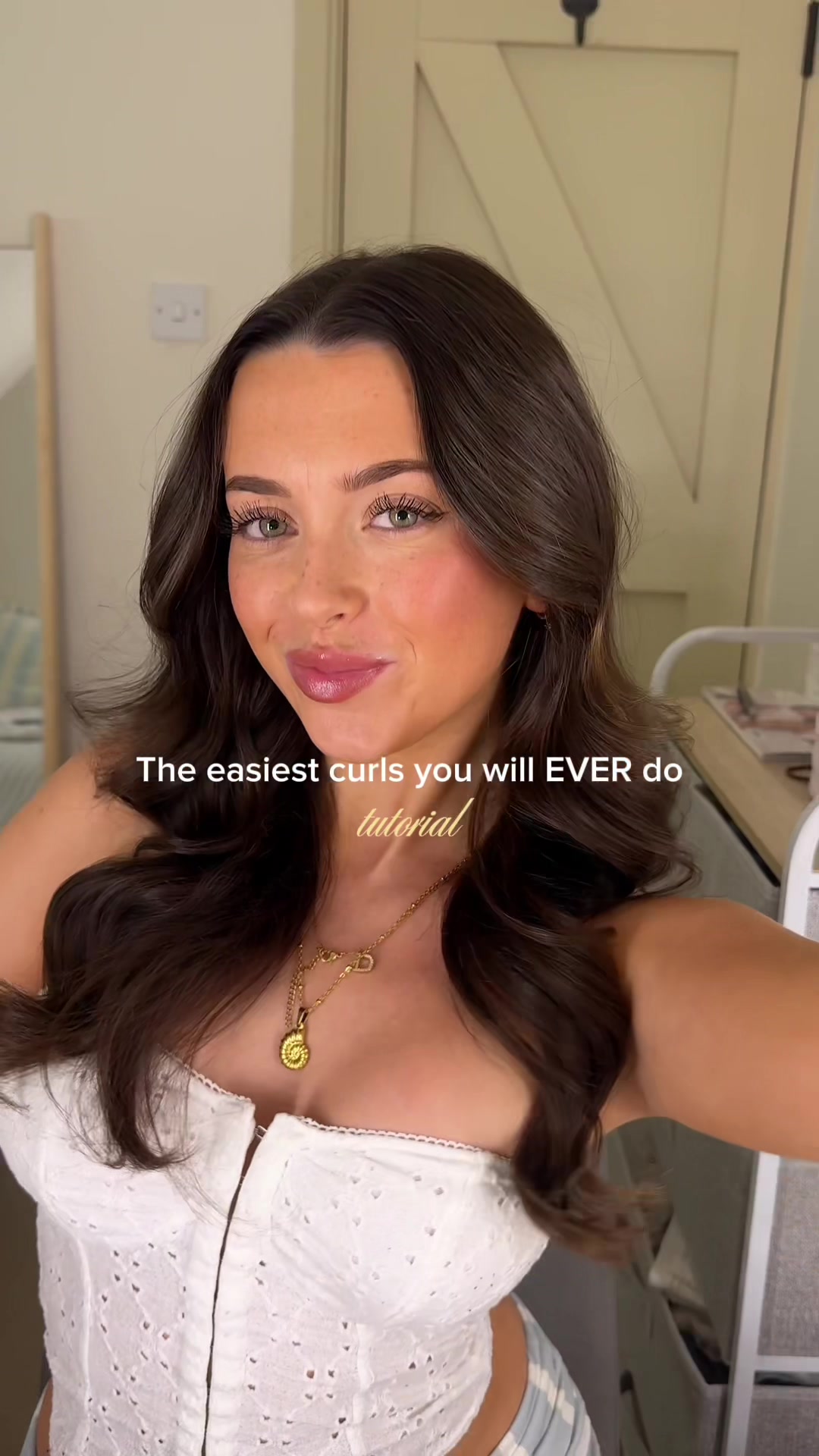 TikTok post by @darceylanex for BaByliss. Caption reads: Trying the new @babyliss Style Secret Air to....