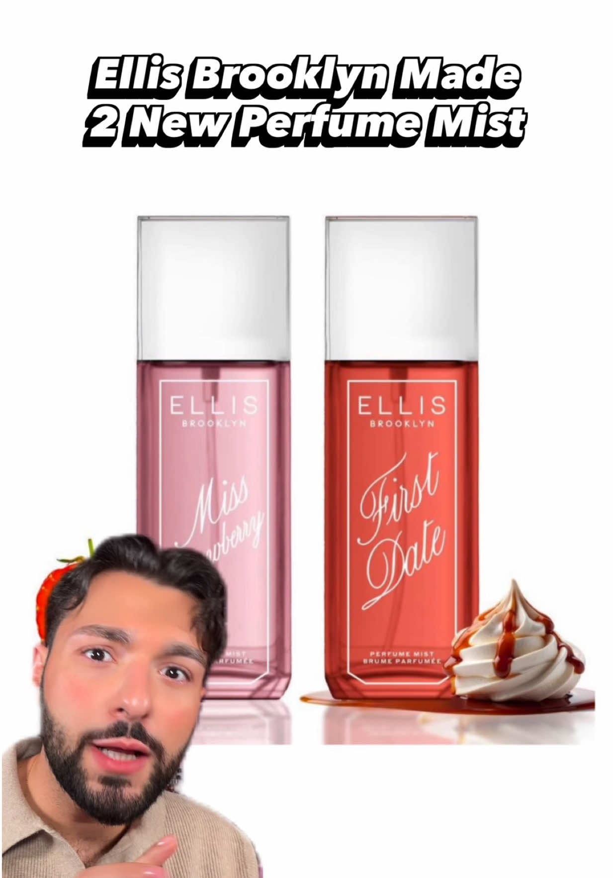 TikTok post by @paulreactss for Ellis Brooklyn. Caption reads: Miss Strawberry and First Date by @Ellis Brooklyn,....