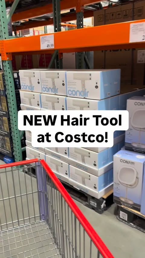 Instagram post by @costcofindsnortheast for Conair. Caption reads: I’ve been seeing this hair dryer from @conair....