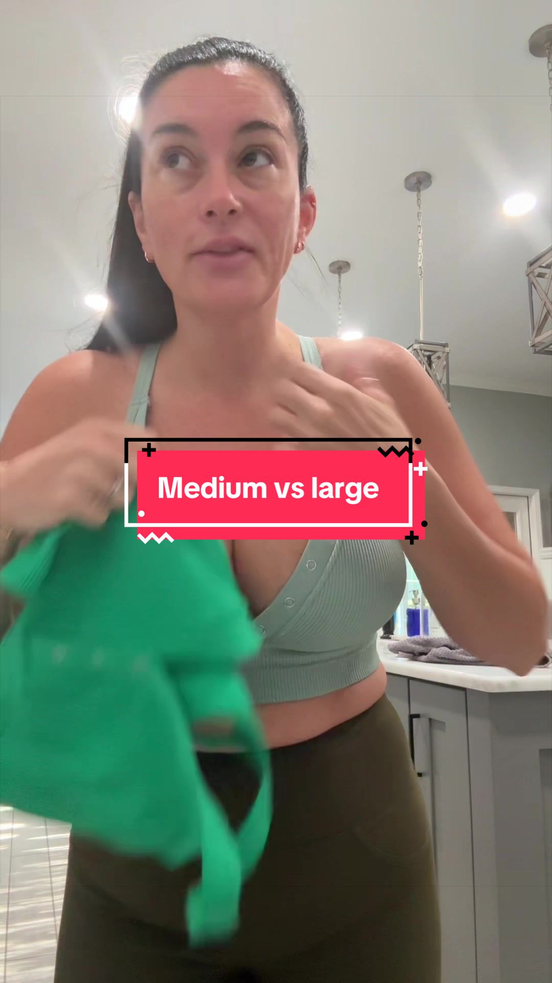 TikTok post by @nikkib0834 for Profit Outfits. Caption reads: [...] top if it’s the right size!!!....