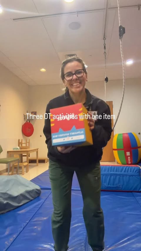 Instagram post by @stephdtheot for JoyCat. Caption reads: [...] so many skills with just one toy from....