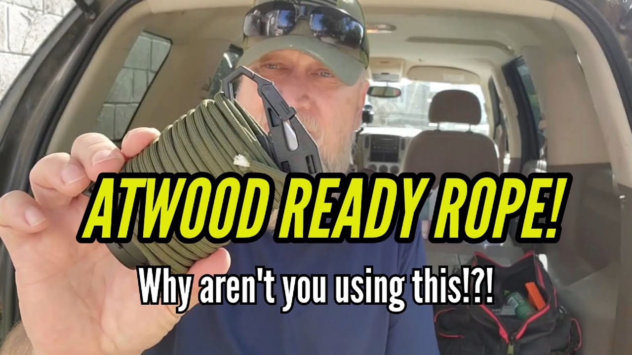 YouTube post by @TheLocalPrepperProject for Refuge Medical. Caption reads: I Tried This Paracord Trick And WOW!.