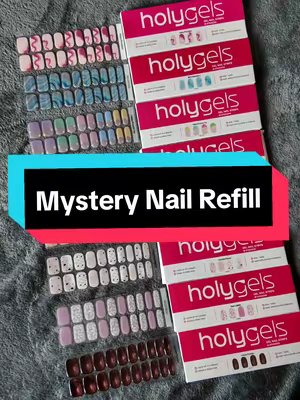 TikTok post by @chantellexlouise_ for Holy Gels. Caption reads: Never a disappointment @Holy Gels #obsessed....