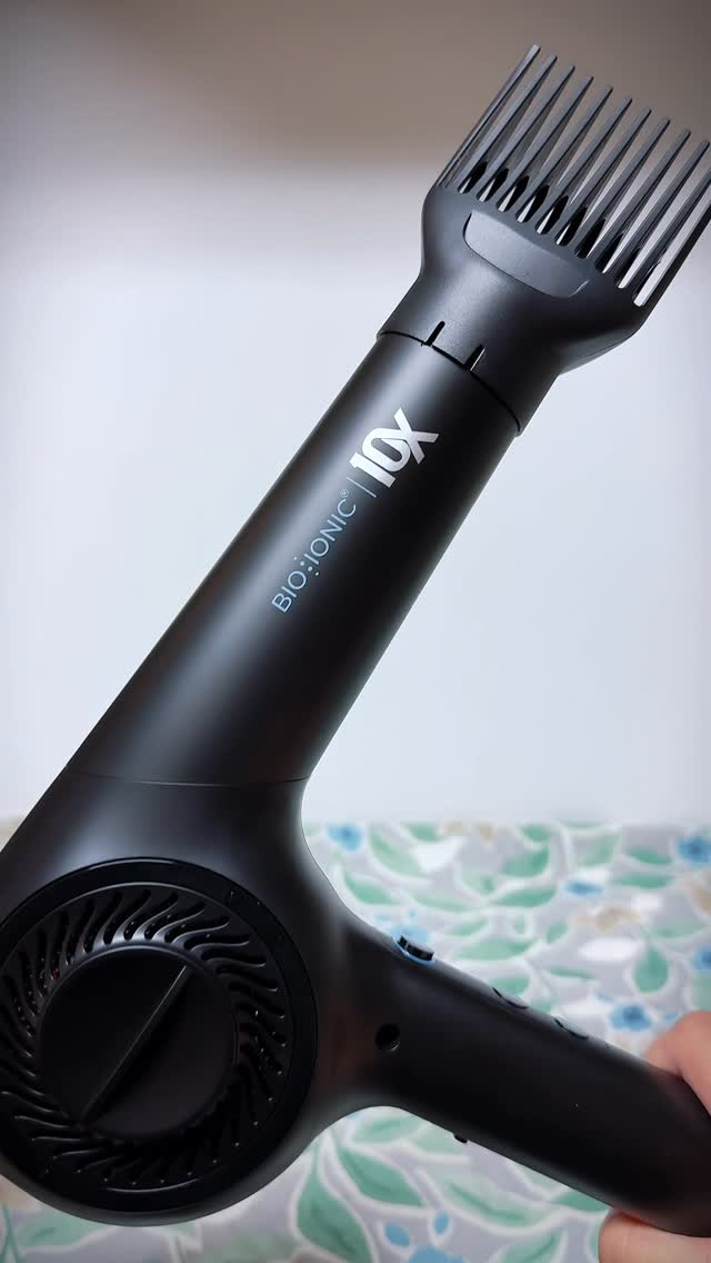Instagram post by @dreamsy66 for Bio Ionic. Caption reads: Bio Ionic 10X Dryer 💨 A lightweight yet powerful....