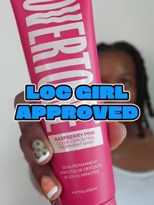 TikTok post by @thelaurenburrell for oVertone Color. Caption reads: [...] loc girlies, this one’s for you @oVertone....